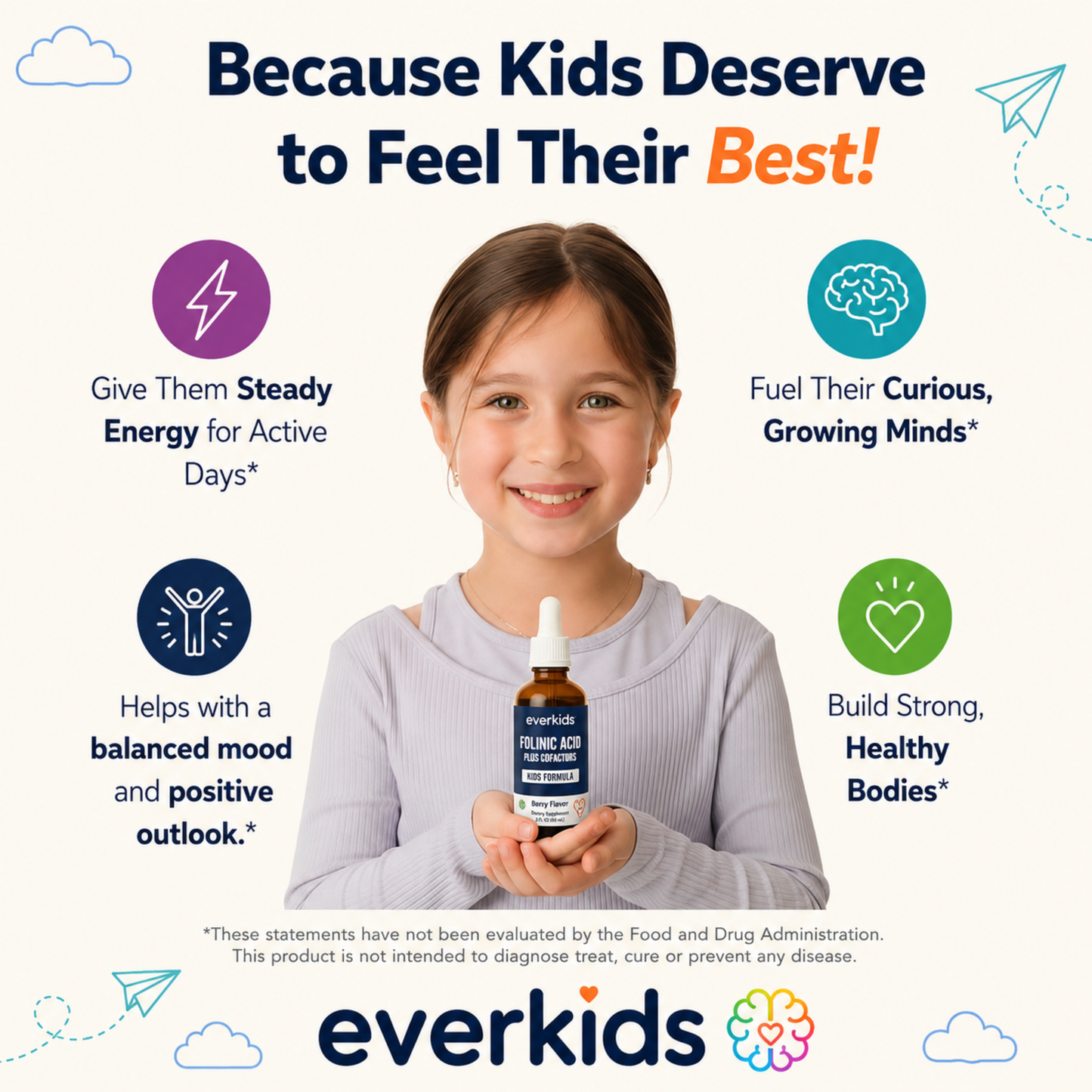 Synaptix Organic Folinic Active Kids